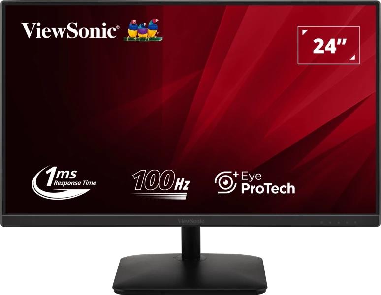 Viewsonic VA2408-MHDB computer monitor 61 cm (24"") 1920 x 1080 Pixels Full HD LED Zwart