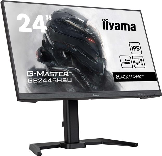 iiyama G-MASTER GB2445HSU-B2 LED display 60,5 cm (23.8"") 1920 x 1080 Pixels Full HD Zwart