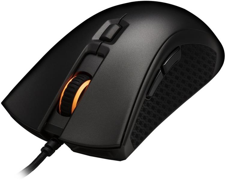 HP HyperX Pulsefire FPS Pro - Gaming Mouse (Gunmetal) muis Ambidextrous USB Type-A Optisch 16000 DPI