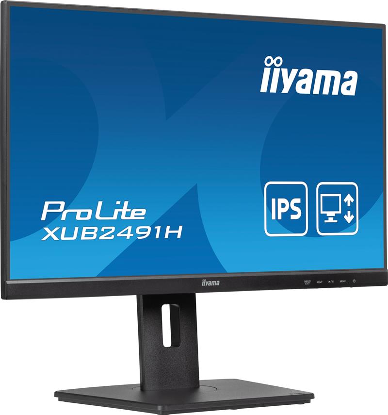 iiyama ProLite XUB2491H-B1 computer monitor 60,5 cm (23.8"") 1920 x 1080 Pixels Full HD LED Zwart