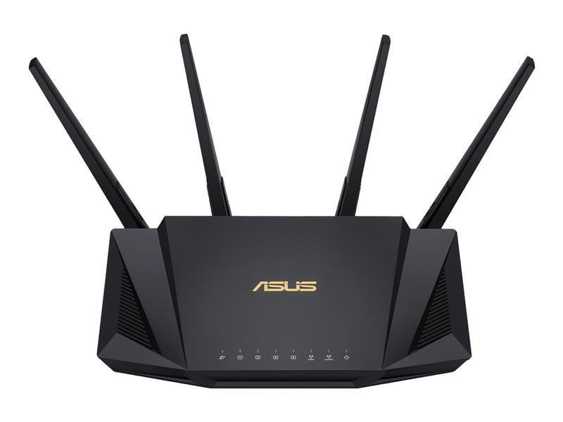 ASUS RT-AX58U draadloze router Gigabit Ethernet Dual-band (2.4 GHz / 5 GHz) 4G