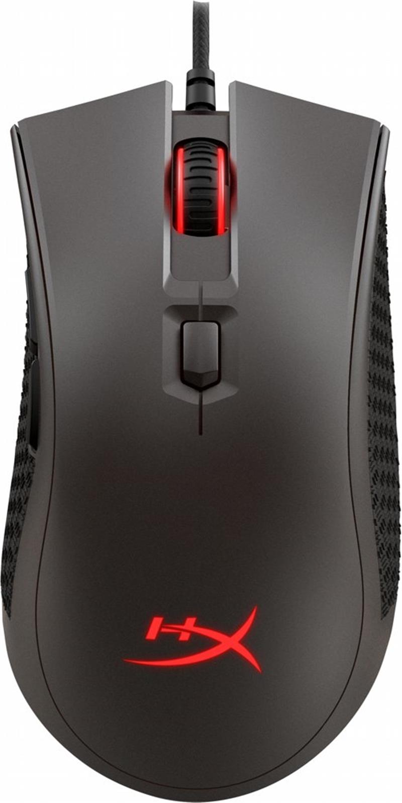 HP HyperX Pulsefire FPS Pro - Gaming Mouse (Gunmetal) muis Ambidextrous USB Type-A Optisch 16000 DPI