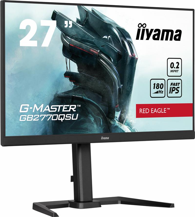 iiyama G-MASTER GB2770QSU-B6 computer monitor 68,6 cm (27"") 2560 x 1440 Pixels 2K Ultra HD Zwart