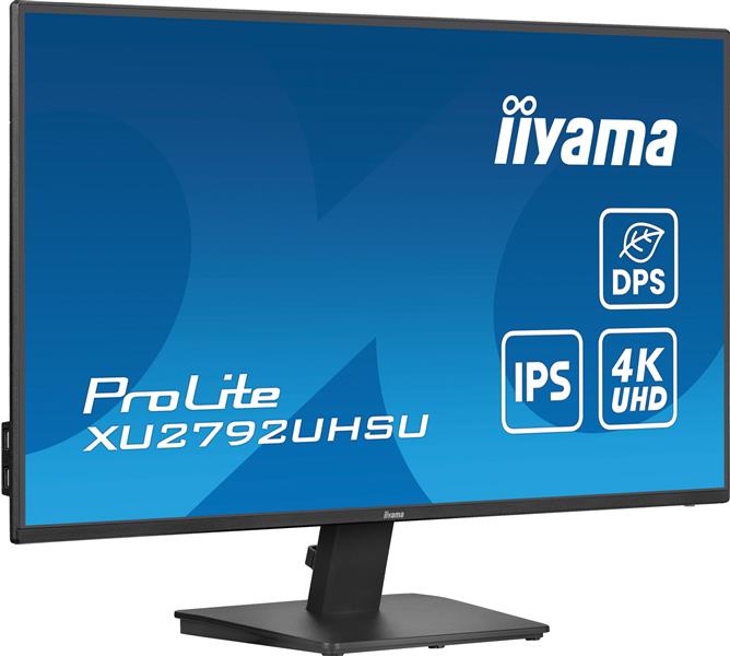 iiyama ProLite XU2792UHSU-B6 computer monitor 68,6 cm (27"") 3840 x 2160 Pixels 4K Ultra HD LED Zwart