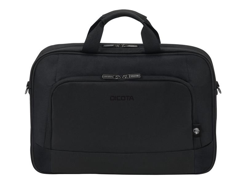 Dicota Eco Top Traveller BASE notebooktas 43 9 cm 17 3 Tas met bovensluiting Zwart