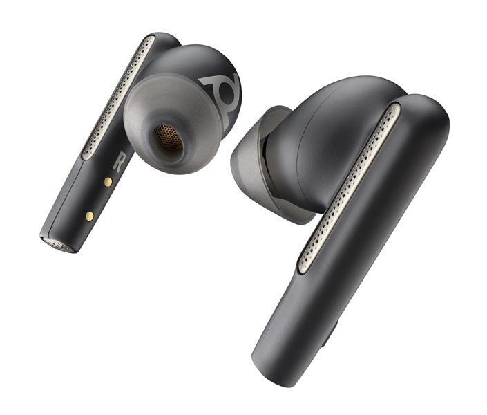 HP Poly Voyager Free 60+ UC Headset Draadloos In-ear Oproepen/muziek USB Type-C Bluetooth Zwart