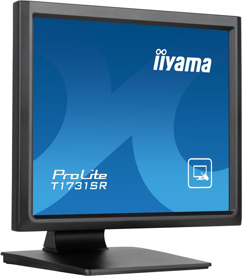 iiyama ProLite T1731SR-B1S computer monitor 43,2 cm (17"") 1280 x 1024 Pixels SXGA LCD Touchscreen Zwart