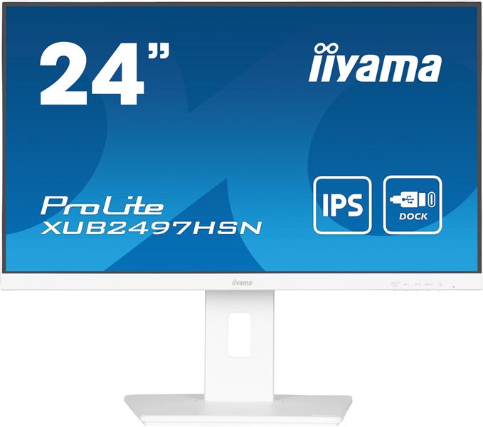 iiyama ProLite XUB2497HSN-W2 computer monitor 60,5 cm (23.8"") 1920 x 1080 Pixels Full HD LED Wit