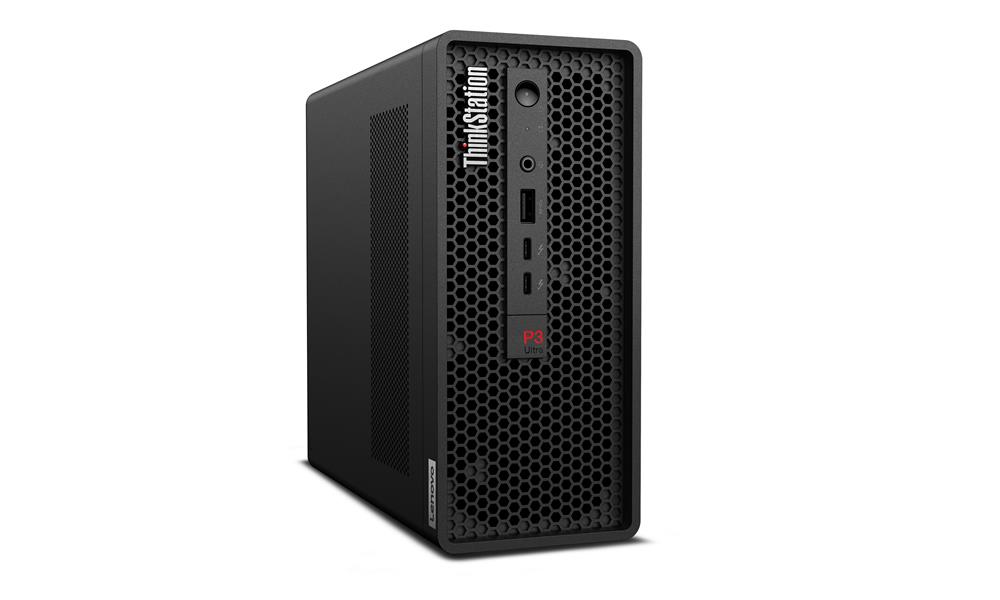 Lenovo ThinkStation P3 Ultra Intel® Core™ i9 i9-14900 32 GB DDR5-SDRAM 1 TB SSD NVIDIA RTX A2000 Windows 11 Pro Mini Tower Workstation Zwart