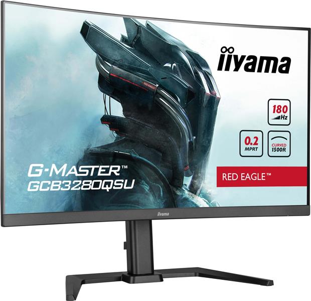 iiyama G-MASTER GCB3280QSU-B2 computer monitor 80 cm (31.5"") 2560 x 1440 Pixels Dual QHD LED Zwart