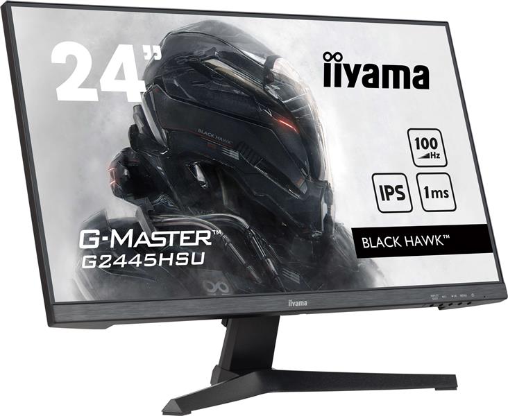 iiyama G-MASTER G2445HSU-B2 computer monitor 61 cm (24"") 1920 x 1080 Pixels Full HD LCD Zwart