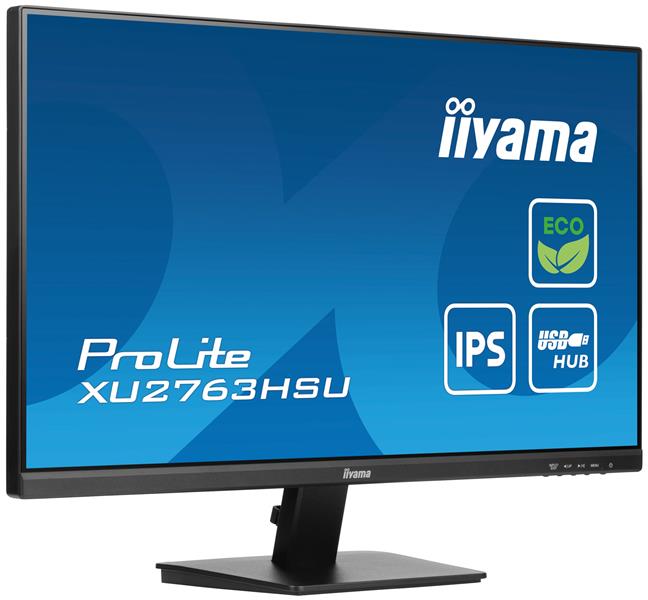 iiyama ProLite XU2763HSU-B1 computer monitor 68,6 cm (27"") 1920 x 1080 Pixels Full HD LED Zwart