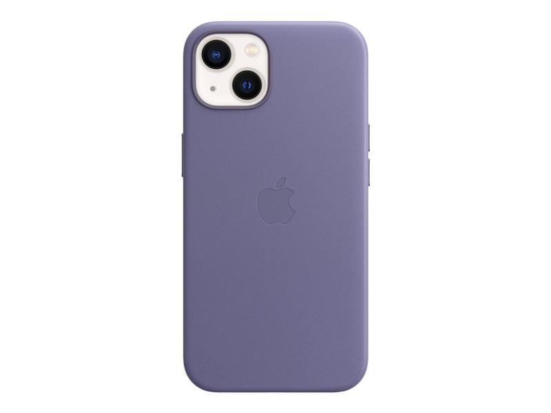  Apple Leather Case with MagSafe iPhone 13 Wisteria