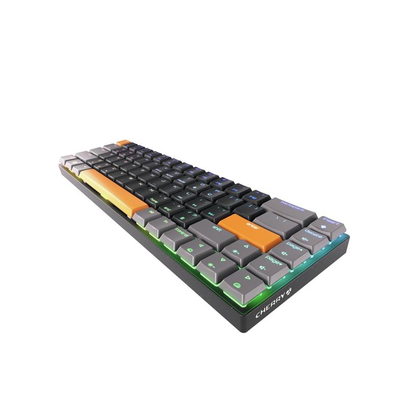 CHERRY MX-LP 2.1 Compact Wireless toetsenbord RF-draadloos + Bluetooth QWERTY Engels Zwart