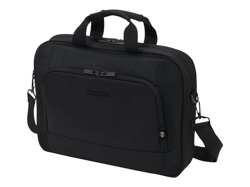 Dicota Eco Top Traveller BASE notebooktas 43 9 cm 17 3 Tas met bovensluiting Zwart