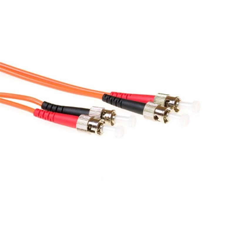 Ewent EL1001 Glasvezel kabel 1 m ST OM1 Oranje