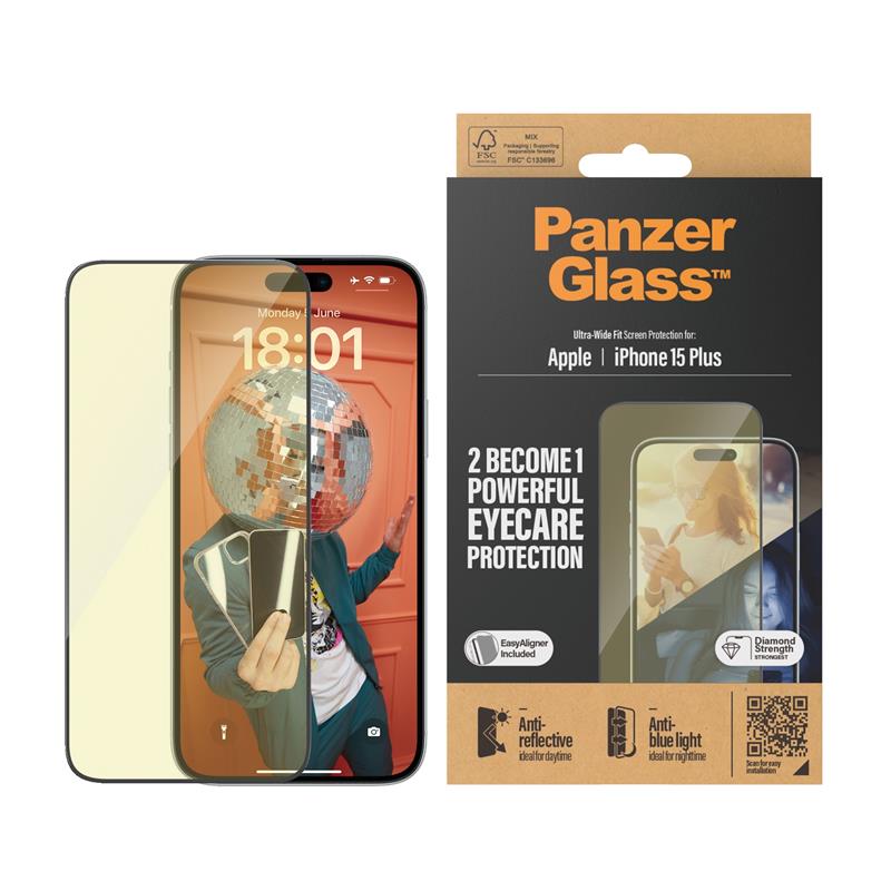PanzerGlass UWF Anti Reflective & Bluelight Doorzichtige schermbeschermer Apple 1 stuk(s)