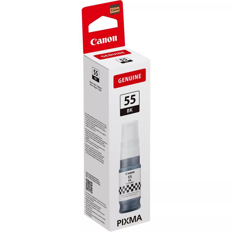 Canon GI-55BK inktcartridge 1 stuk(s) Origineel Zwart