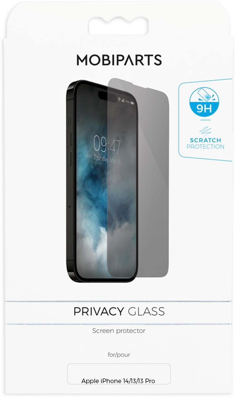 Mobiparts Privacy Glass Apple iPhone 14/13/13 Pro