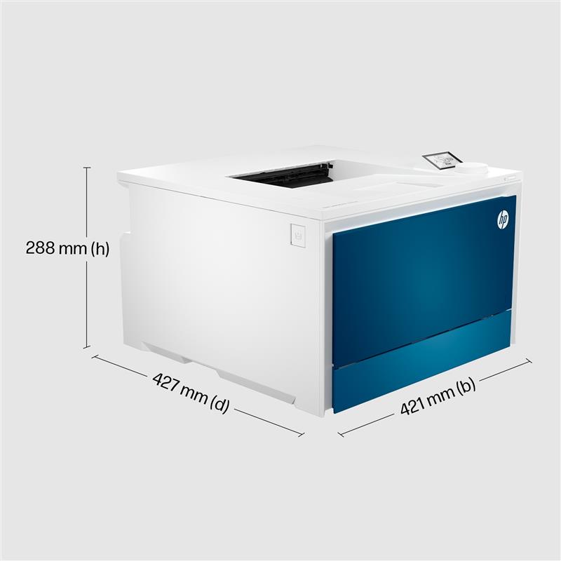 HP Color LaserJet Pro 4202dn printer, Kleur, Printer voor Kleine en middelgrote ondernemingen, Print, Printen vanaf telefoon of tablet; Dubbelzijdig p
