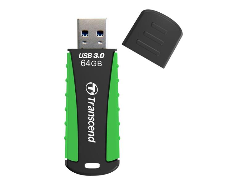 Transcend JetFlash 810 64GB USB 3 0 USB flash drive USB Type-A 3 2 Gen 1 3 1 Gen 1 Zwart Groen