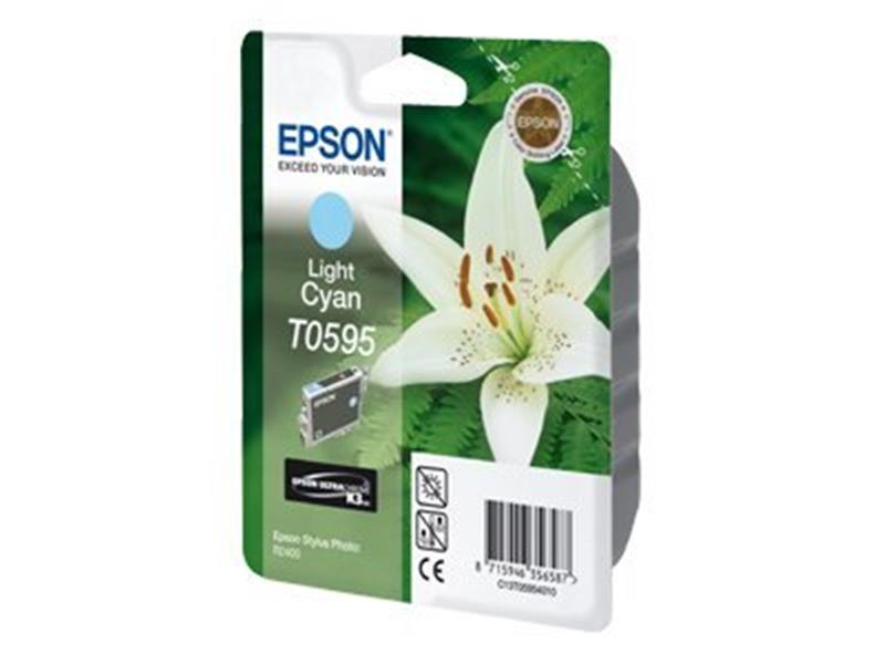 Epson Lily inktpatroon Light Cyan T0595 Ultra Chrome K3