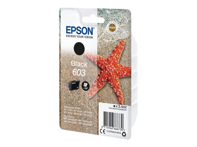 Epson Singlepack Black 603 Ink