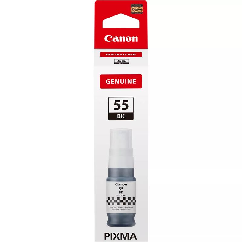 Canon GI-55BK inktcartridge 1 stuk(s) Origineel Zwart