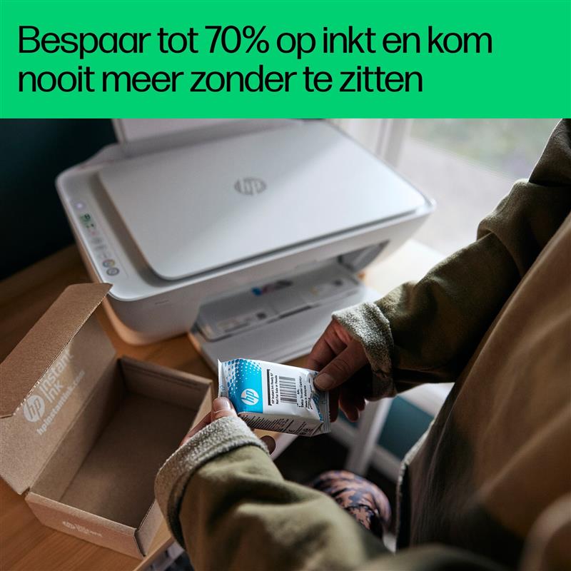 HP DeskJet 2810e All-in-One printer, Kleur, Printer voor Home, Printen, kopiëren, scannen, Scans naar pdf