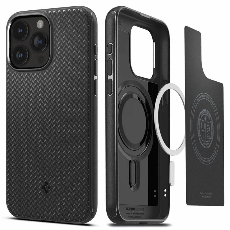 Spigen Case iPhone 15 Pro Max - Mag Armor MagFit - Black