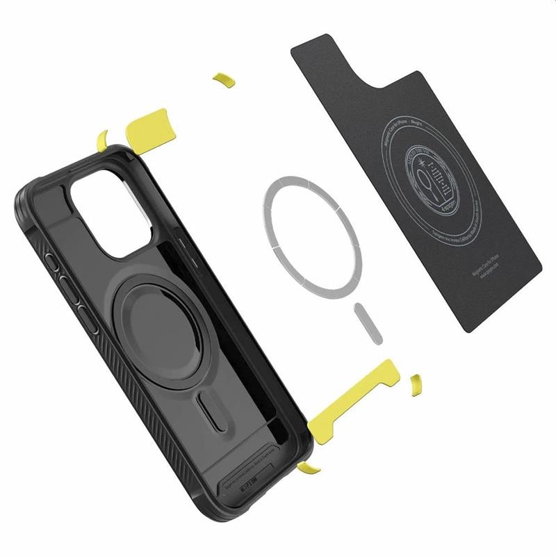 Spigen iP15 Pro Max R Armor MagFit M Blk