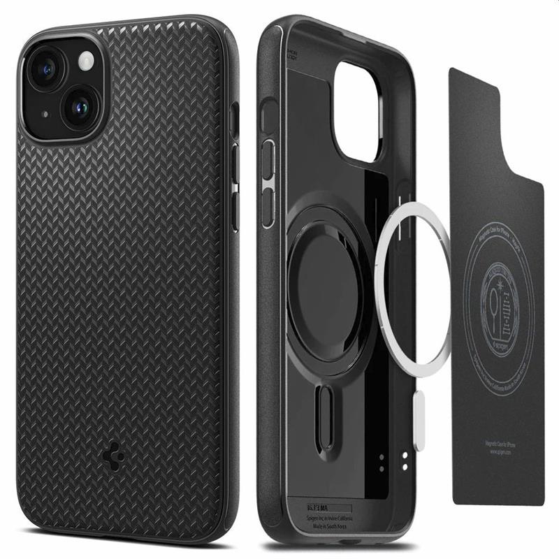 Spigen iP15 Mag Armor MagFit Matte Black