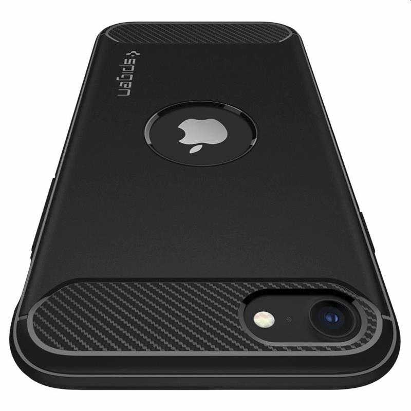 Spigen iPh SE 2020 Rugg Armor Matte Bla