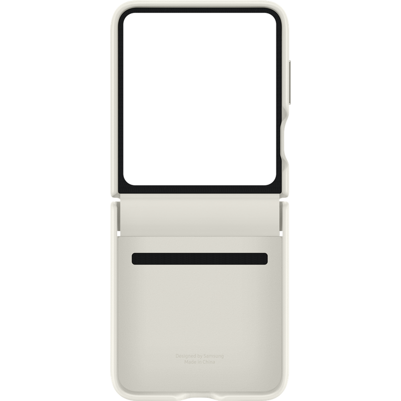 Samsung EF-VF731PUEGWW mobiele telefoon behuizingen 17 cm (6.7"") Hoes Crème