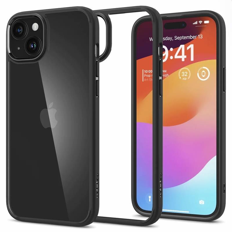 Spigen iP15 Plus Ultra Hybrid Matte Blck