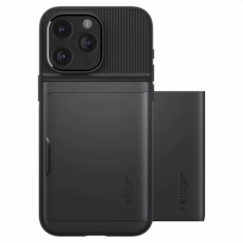 Spigen iP15 Pro Slim Armor CS Black