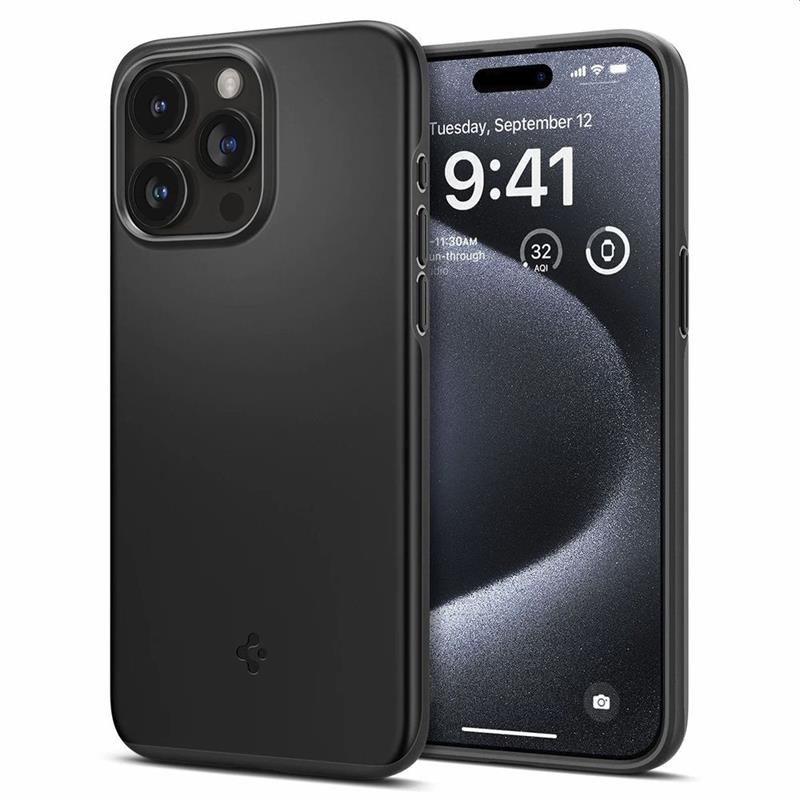 Spigen iP15 Pro Thin Fit Black