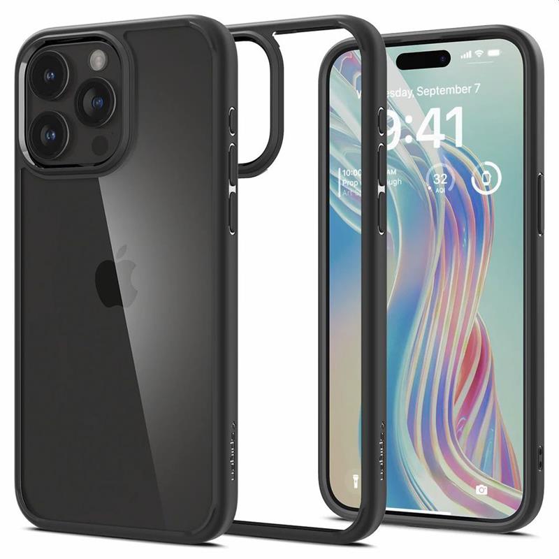 Spigen iP15 Pro Ultra Hybrid Matte Black