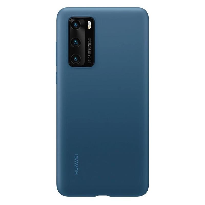 Huawei P40 Silicon Protective Case Ink Blue - 