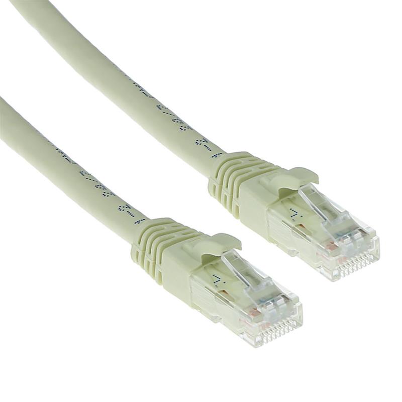 ACT IS8400 netwerkkabel Ivoor 0,5 m Cat6 U/UTP (UTP)
