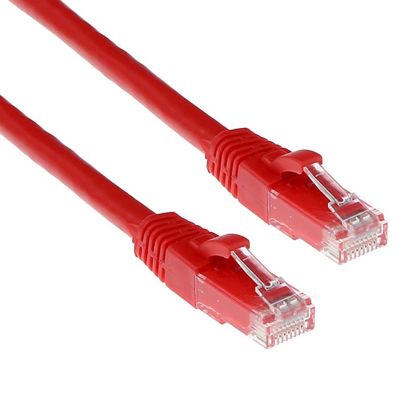 ACT IS8502 netwerkkabel Rood 2 m Cat6 U/UTP (UTP)