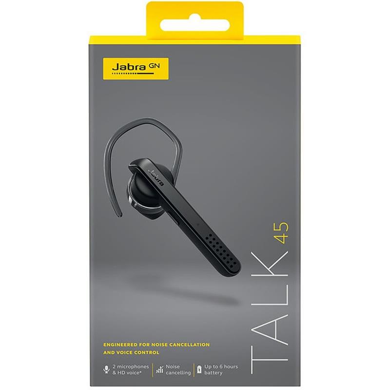 Jabra Talk 45 Headset In-ear Micro-USB Bluetooth Zwart