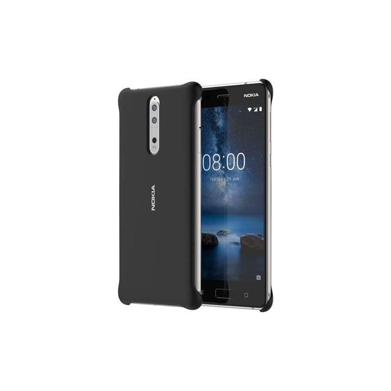 Nokia 8 Soft Touch Case Black CC-801