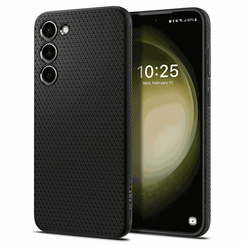 Spigen Gal S23 Liquid Air Matte Black