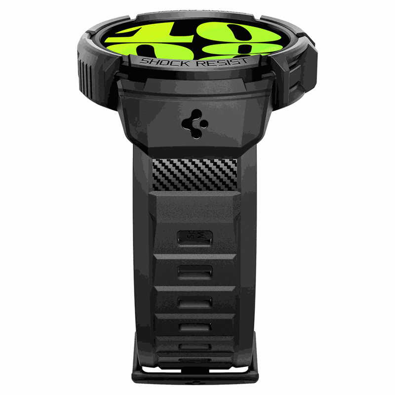 Spigen Case Samsung Galaxy Watch6 44mm - Rugged Armor Pro - Black