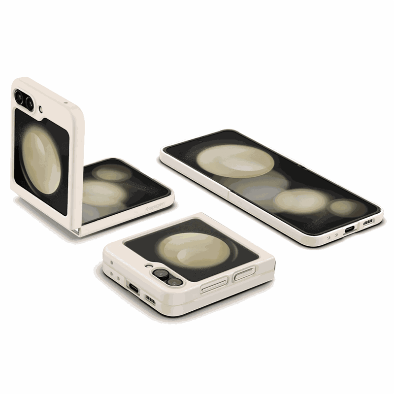 Spigen Case Samsung Galaxy Z Flip5 - Airskin - Ivory