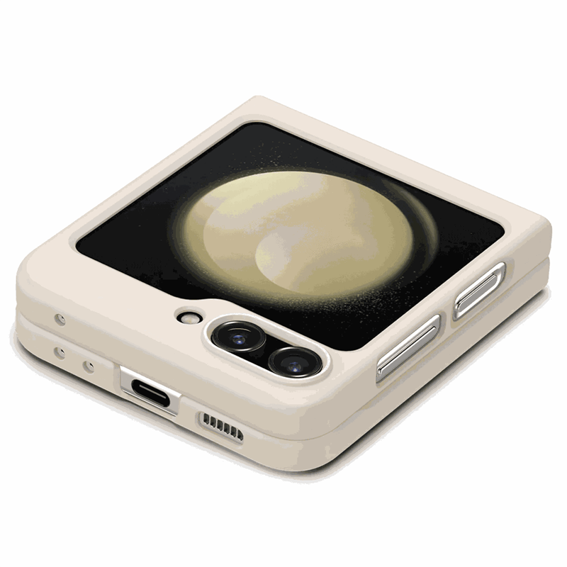 Spigen Case Samsung Galaxy Z Flip5 - Airskin - Ivory