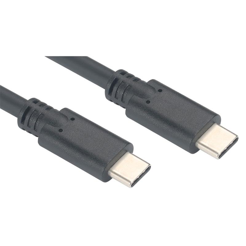 ACT SB0028 USB-kabel 1 m USB 3.2 Gen 2 (3.1 Gen 2) USB C Zwart