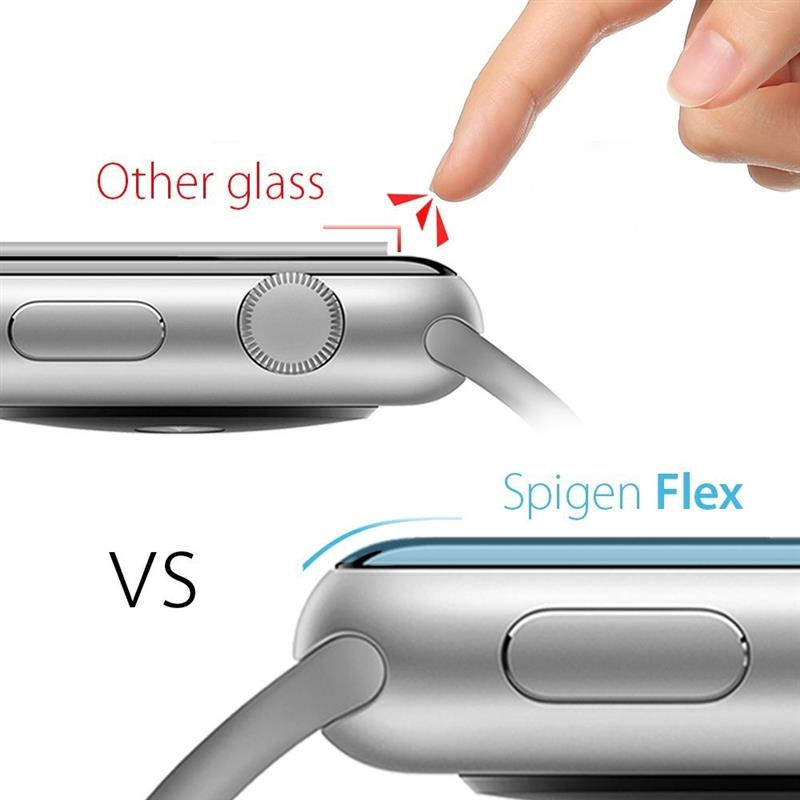 Spigen Screenprotector Apple Watch 40 41mm - Neo Flex 3 Pack - Clear