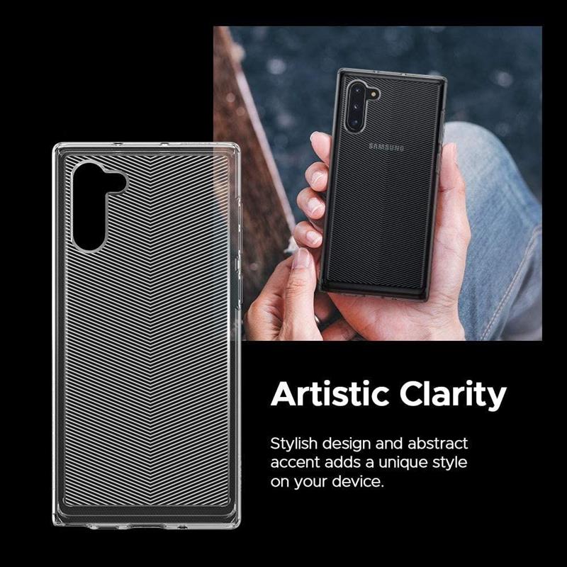 Spigen Case Samsung Galaxy Note 10 - Vector Pattern - Clear